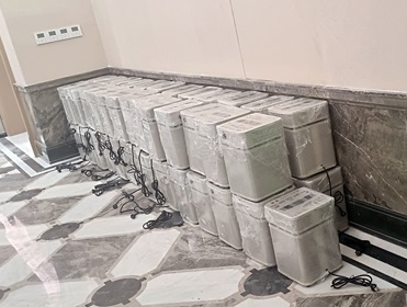 廣州某能源公司翻新辦公室-租賃空氣凈化器除甲醛